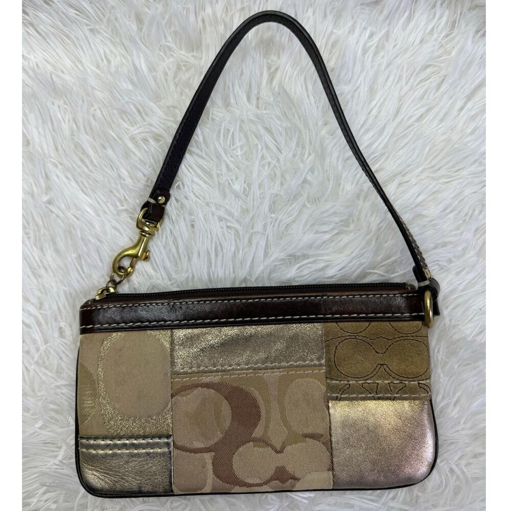 Coach Patchwork Wristlet - image 2